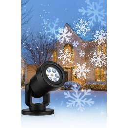 Лазер прожектиращ снежинки|25кв.м|10 метра дистанция